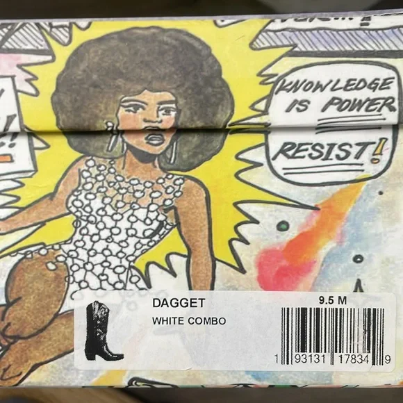 Jeffrey Campbell NWT Dagget Cowboy Boots in white - Picture 5 of 5